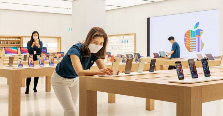 _apple store korean
