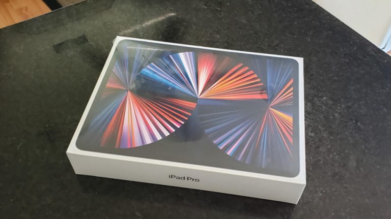 đập hộp iPad Pro 2021