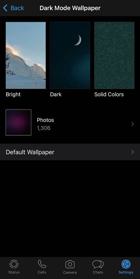iOS users will soon get a variety of wallpaper options for individual chats   Digital Information World