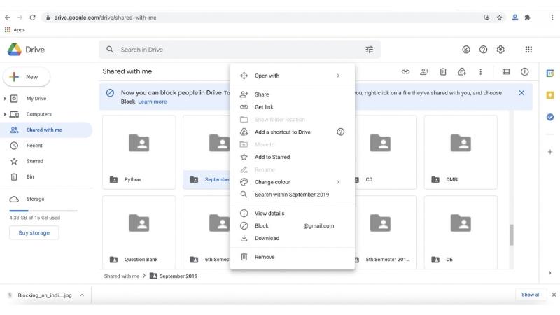 Cách chặn nội dung spam trên Google Drive