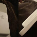 Hình ảnh thực tế pin MagSafe của Apple: dày bằng iPhone nhưng dễ cầm nắm, hít chắc chắn, sạc được AirPods