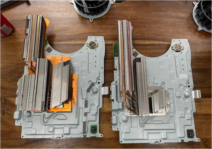 Sony thay bộ tản nhiệt PS5