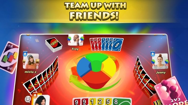 Uno phiên bản online rất dễ chơi