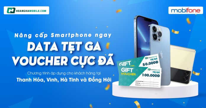 ưu đãi mua smartphone tặng voucher