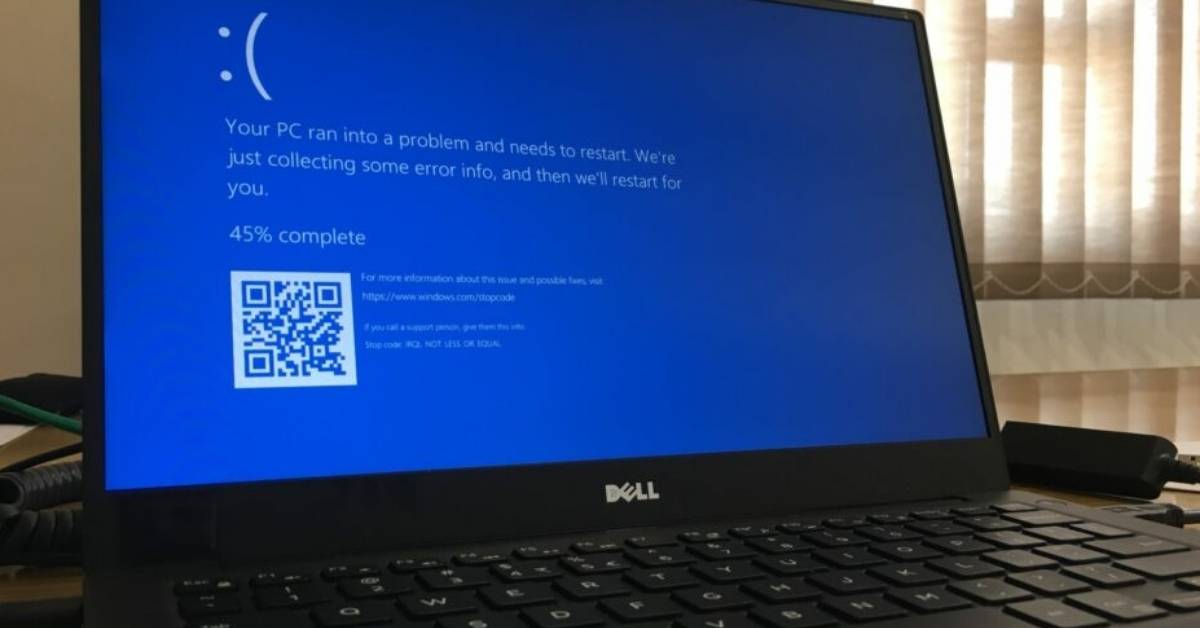 Laptop Dell bị lỗi khởi động