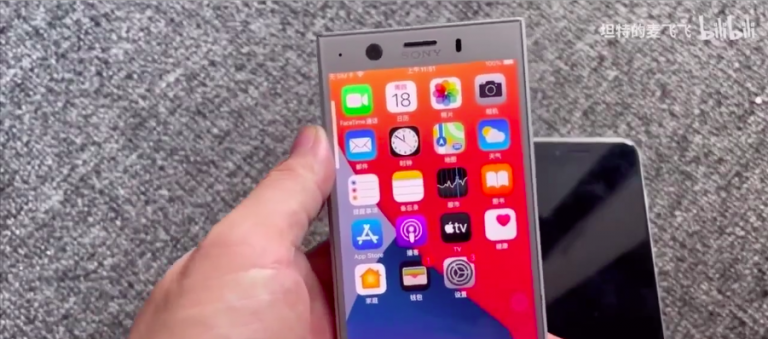 dien-thoai-Sony-he-dieu-hanh-iOS-1