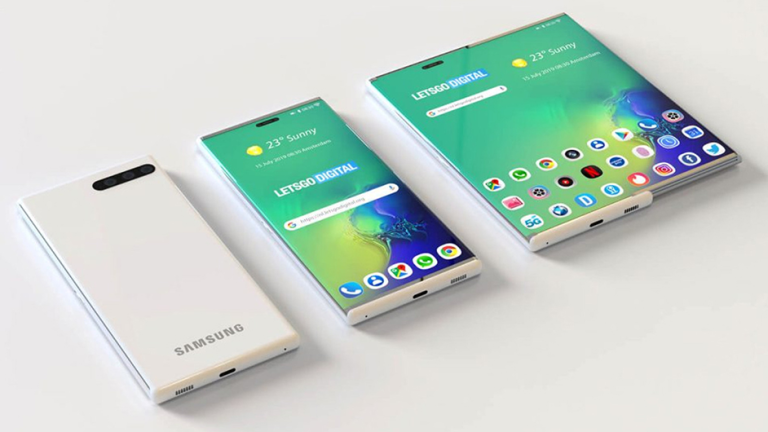 điện thoại màn hình cuộn Samsung