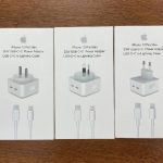 Rò rỉ bao bì bán lẻ cho bộ chuyển đổi nguồn cổng USB-C kép 35W của Apple