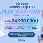 [21 – 27/5] Đặt trước Samsung Galaxy Z Flip3 Phiên Bản Giới Hạn