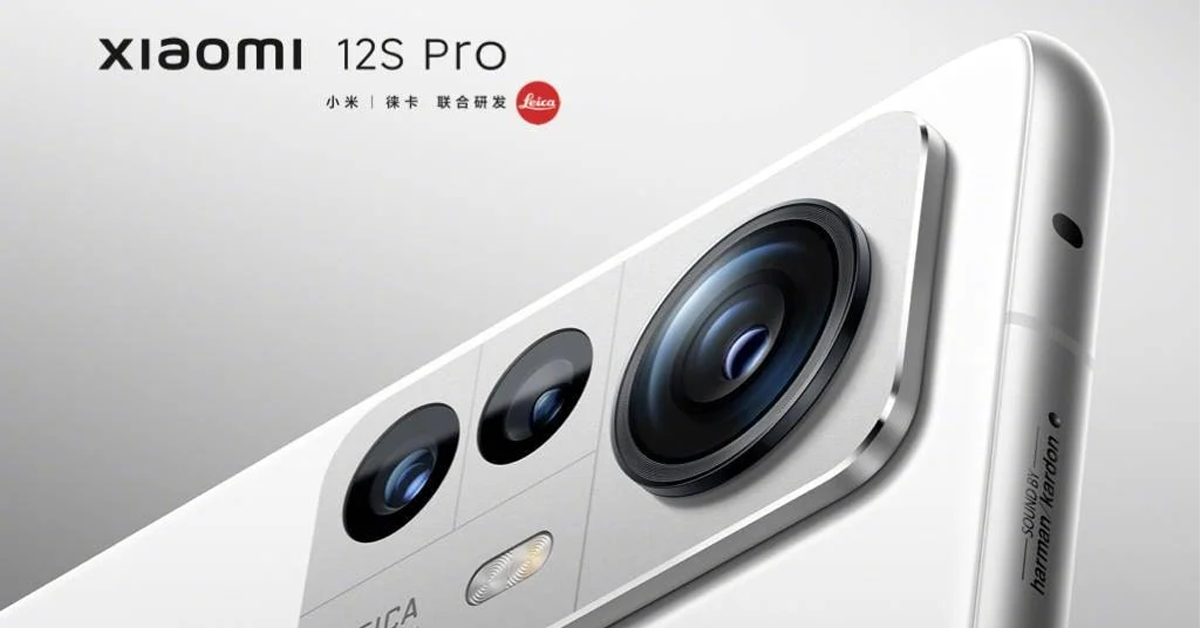 Thiết kế Xiaomi 12S Pro chính thức được hé lộ trước ngày ra mắt