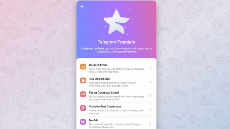 Đây là lần đầu tiên Telegram tung ra phiên bản cao cấp
