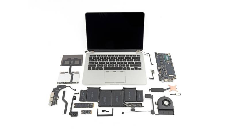 Không dễ để nâng cấp một chiếc MacBook