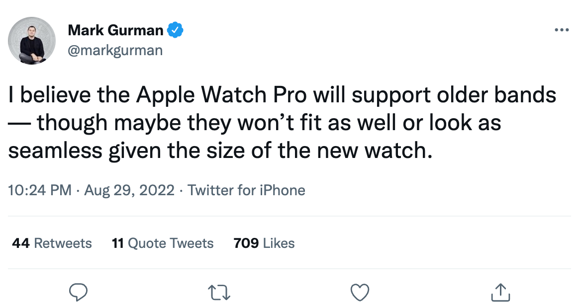 Apple Watch Pro dây cũ