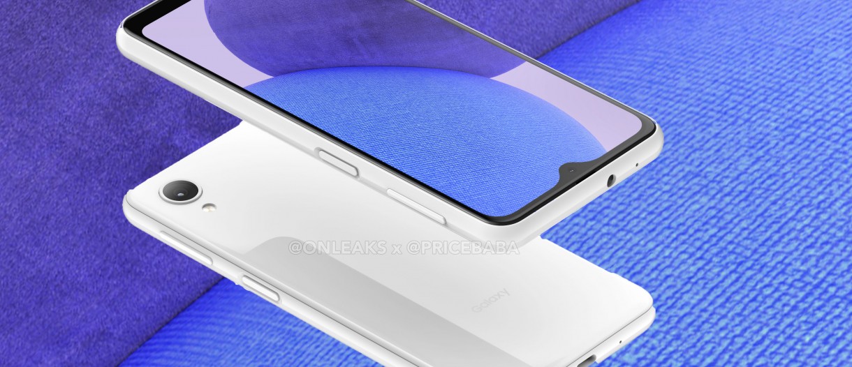 Hình ảnh render của Samsung Galaxy A23e bị rò rỉ trước khi ra mắt