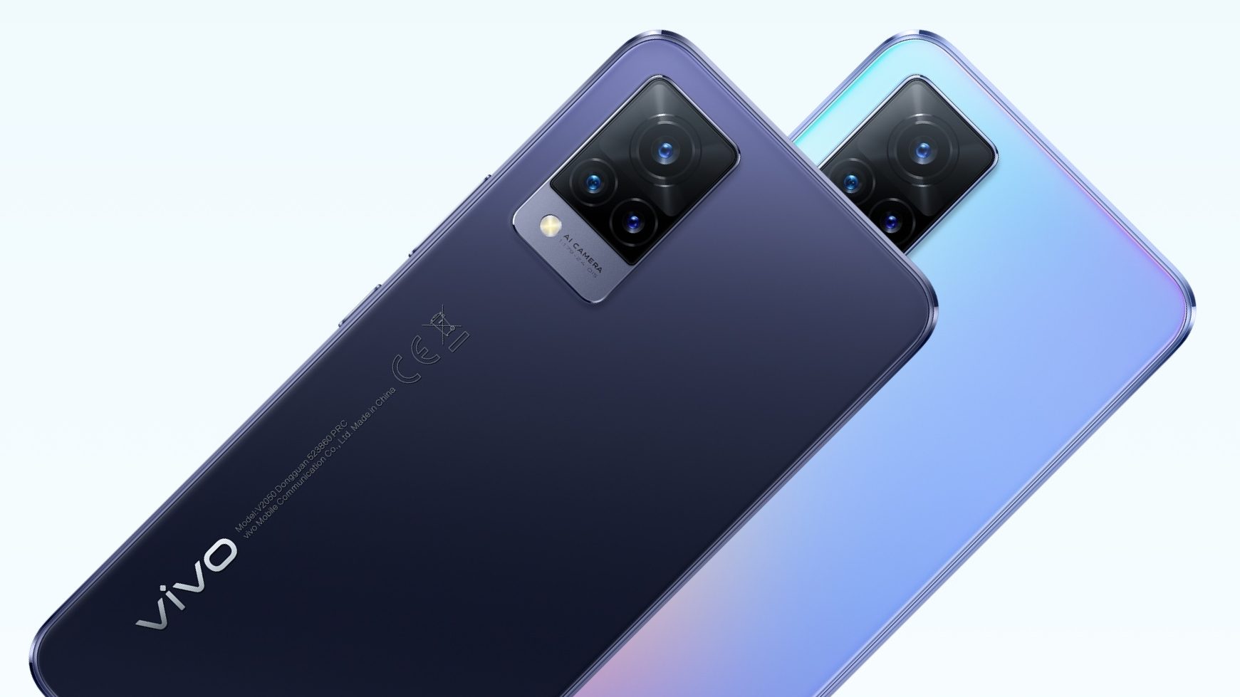 Vivo V21s xuất hiện với Android 12 và màn hình giọt nước