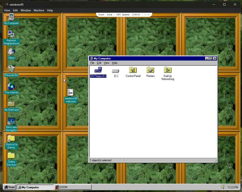 Xuất hiện bản Windows 95 rút gọn có thể chạy trực tiếp trên Windows ...
