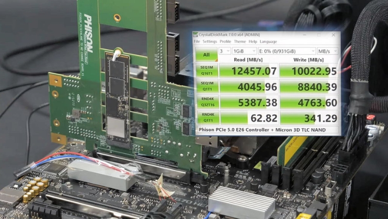 thông số SSD PCIe Gen5
