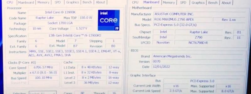Thông số kỹ thuật Intel Core i9-13900KS