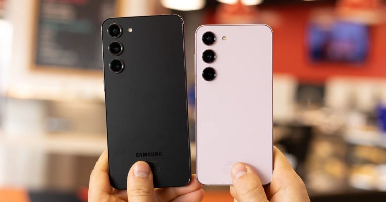 Droptest Galaxy S23 plus