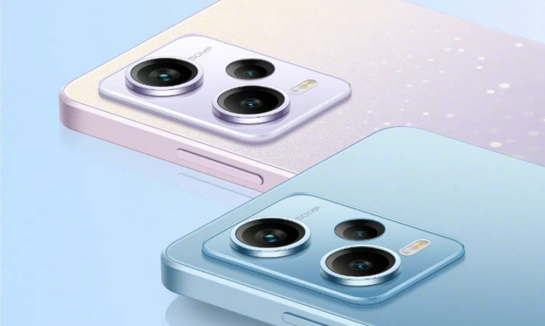 Thiết kế bắt mắt của điện thoại Remi Note 12 4G