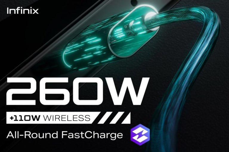 Infinix phá đảo khả năng sạc pin với công nghệ sạc lên đến 260W