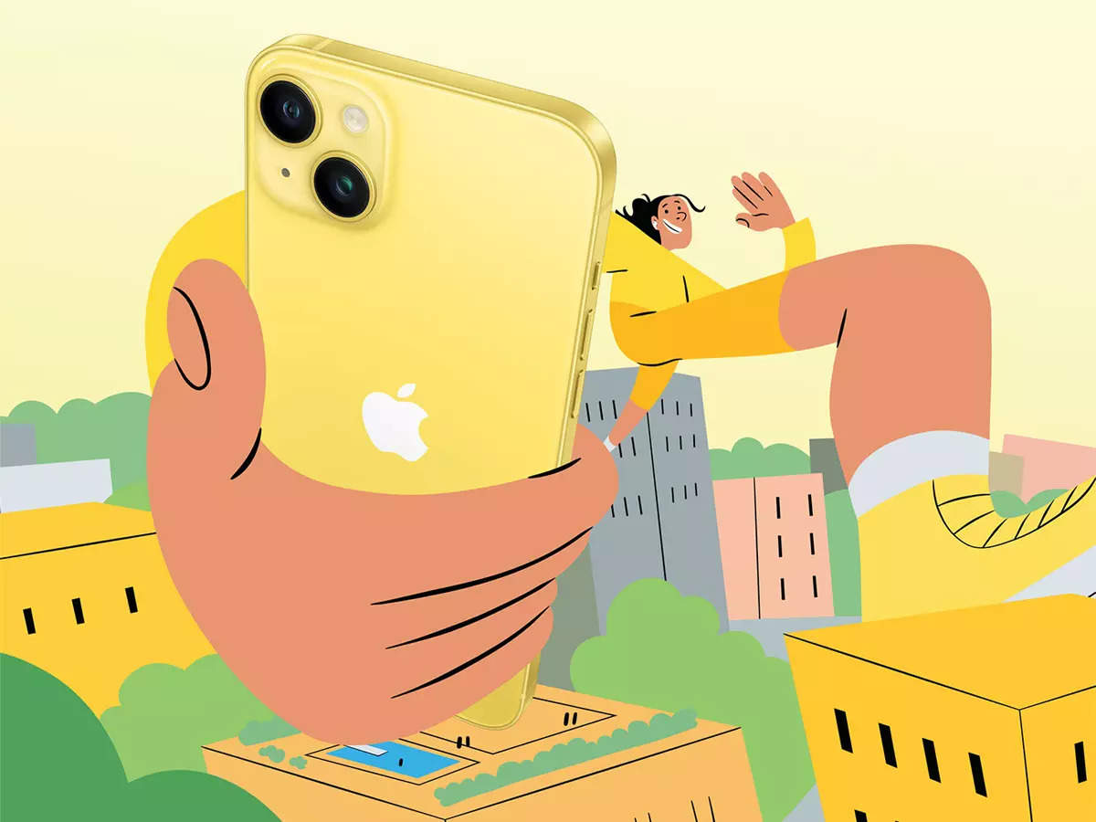 iPhone 14 màu vàng