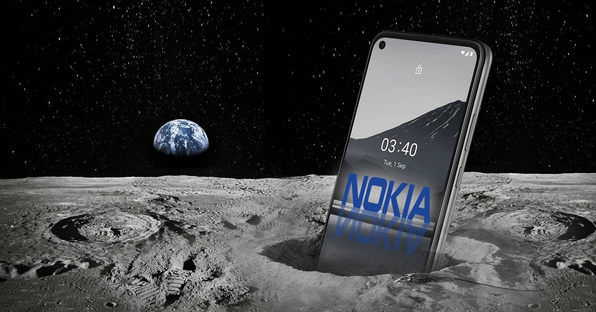 Nokia gọi điện từ mặt trăng