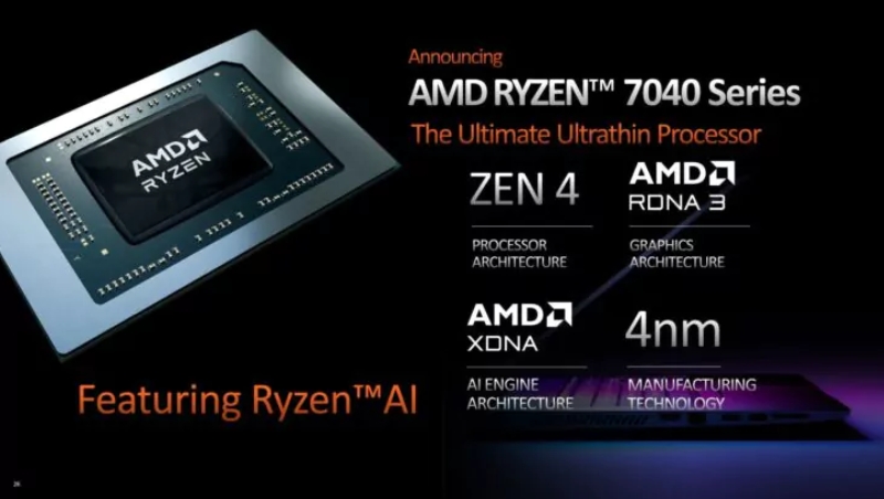 AMD Phoenix Ryzen 7040