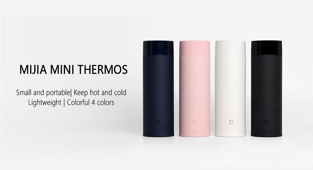 Xiaomi vừa cho ra mắt bình giữ nhiệt MIJIA Thermos thế hệ mới với 4 màu basic