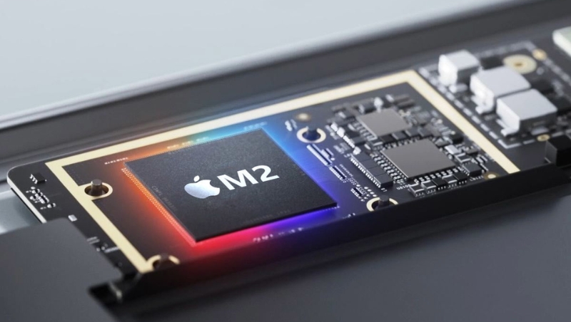chip M2 của Apple. 