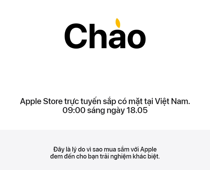 Apple Store trực tuyến Việt Nam