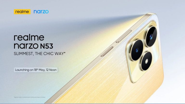 Hé lộ độ phân giải camera chính của Realme Narzo N53