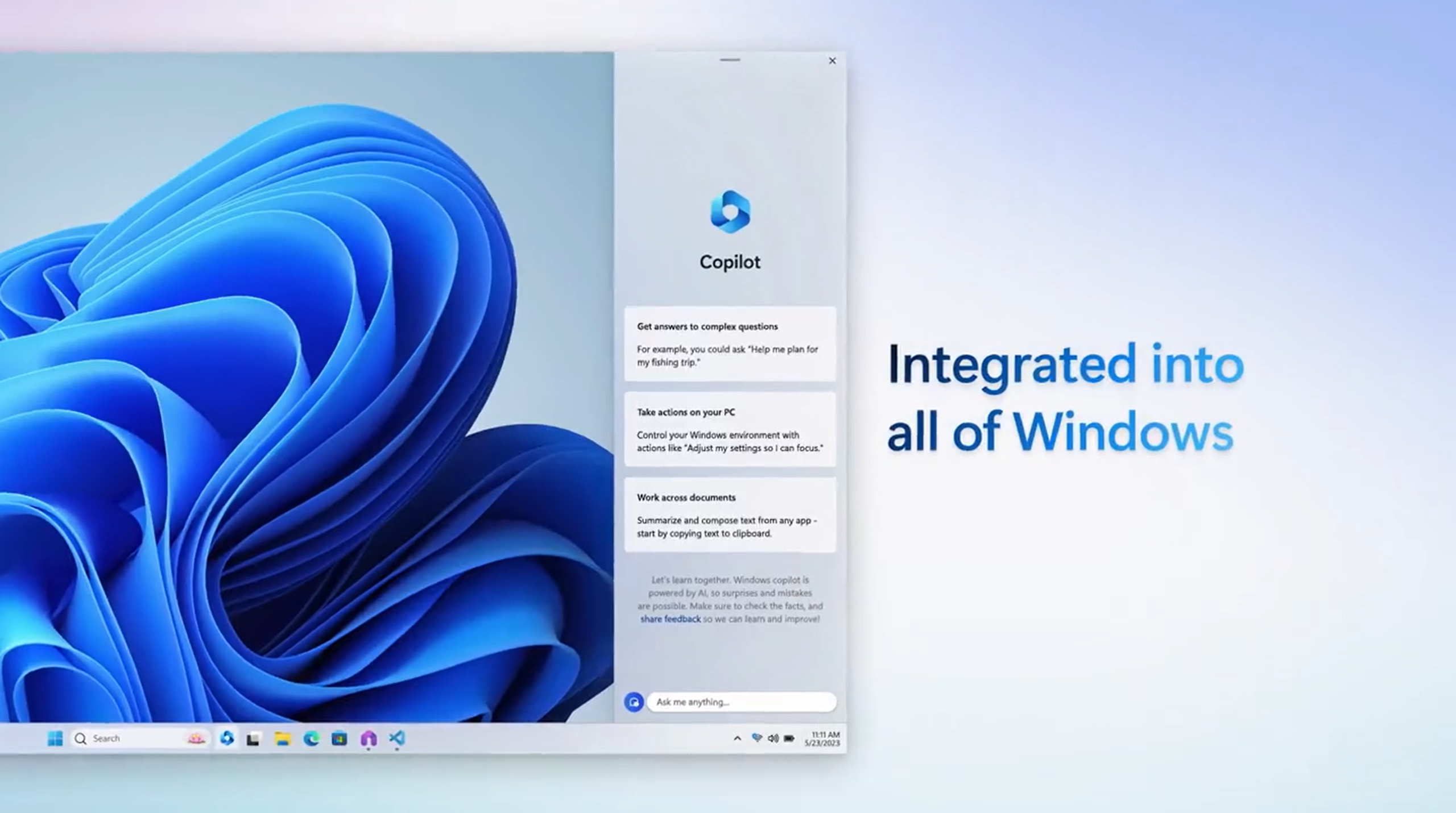 Windows Copilot sẽ được xuất hiện trên bản cập nhật Windows 11 mới dành cho dòng Galaxy Book