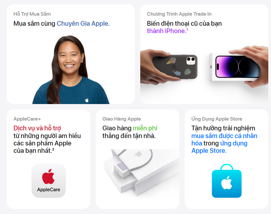 Apple Store trực tuyến cập bến Việt Nam vào ngày 18/5 