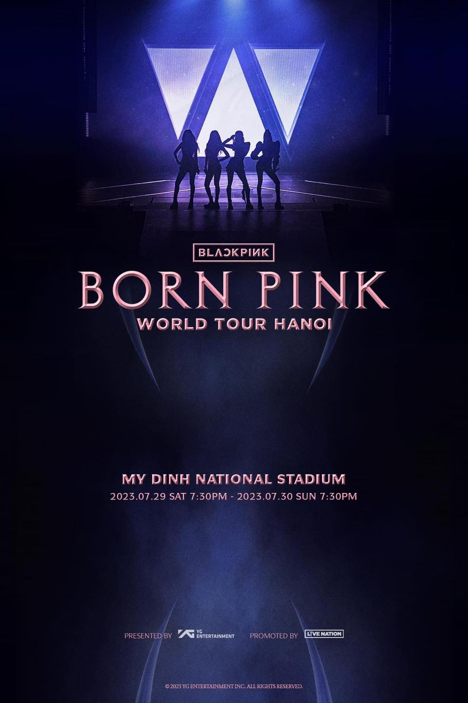 BlackPink sẽ mở concert tại Sân vận động quốc gia Mỹ Đình