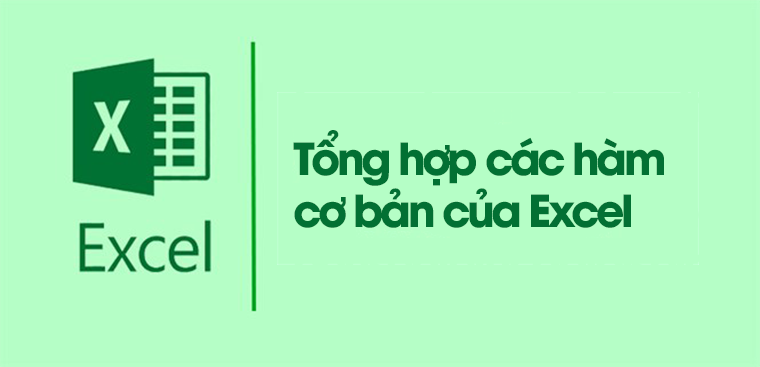 Hàm trong Excel là gì? Một số hàm cơ bản