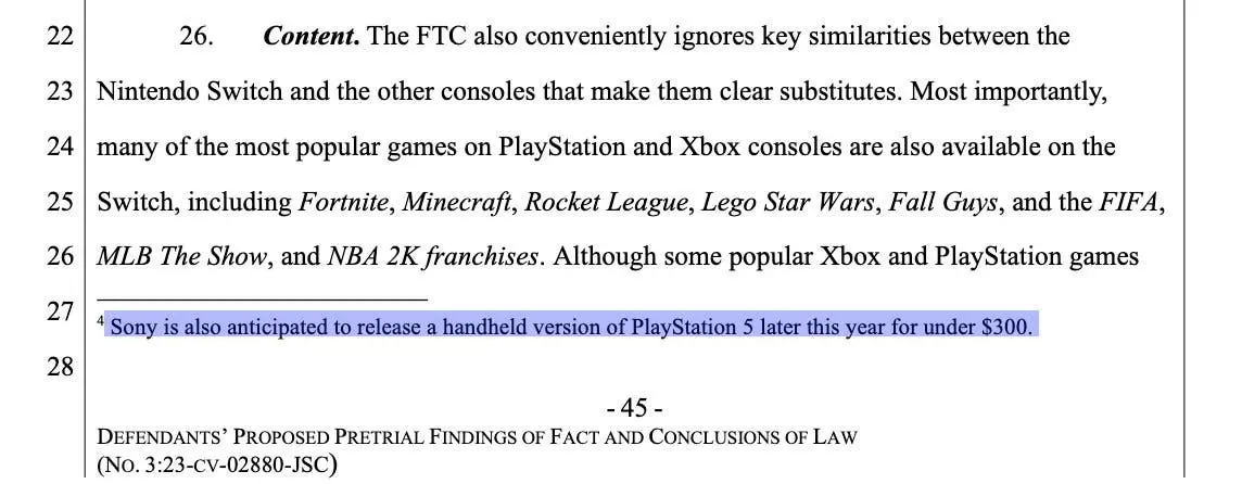 Microsoft tiết lộ thông tin PS5 Portable trong báo cáo của mình