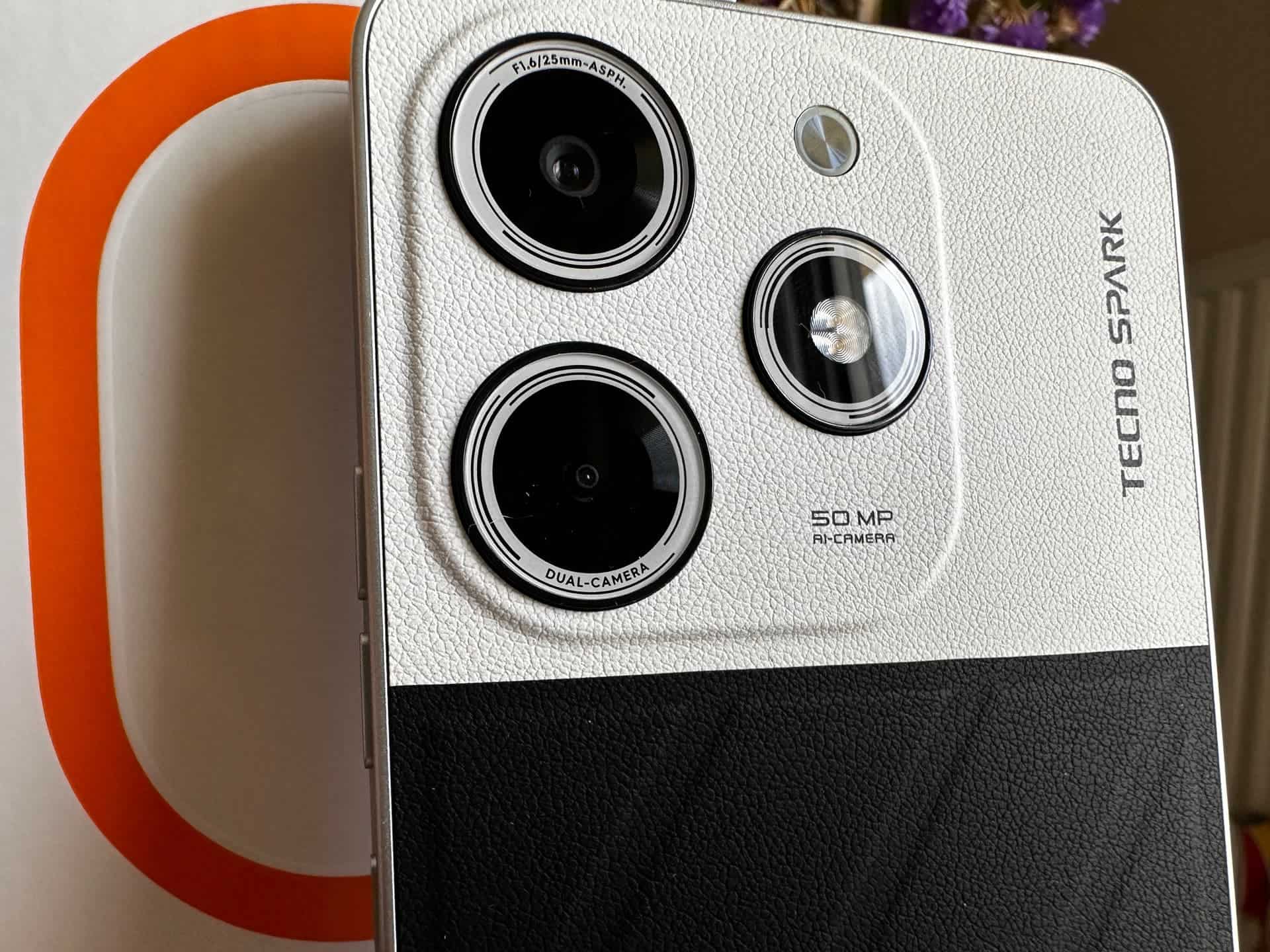Camera chính Tecno Spark 10 với nhiều cải tiến