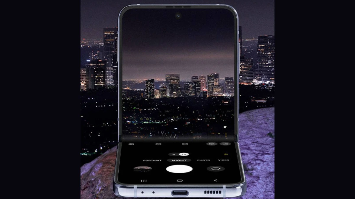 Điện thoại Samsung Z Flip 5 có thể mang đến màn hình trong 6,7 inch