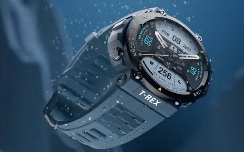 amazfit-t-rex-2-ocean-blue-limited-edition