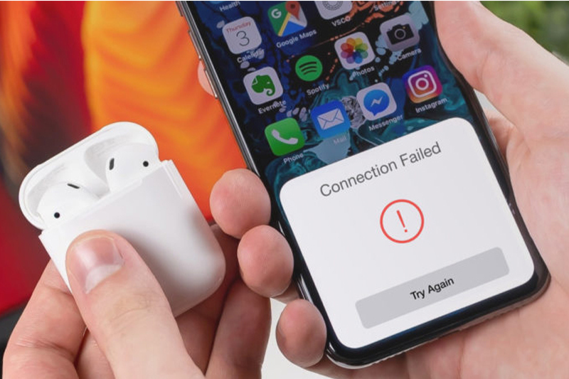 Một số lỗi khi kết nối Airpod với iPhone