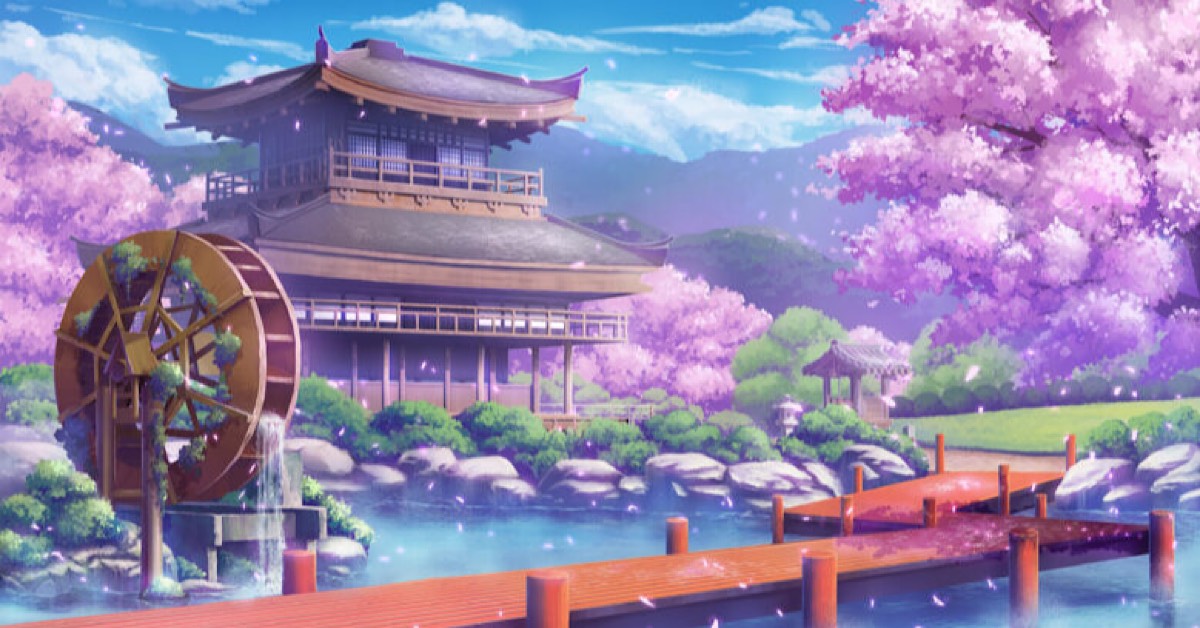 Hình nền máy tính anime phong cảnh đẹp 16 | Anime backgrounds wallpapers,  Night sky wallpaper, Anime galaxy