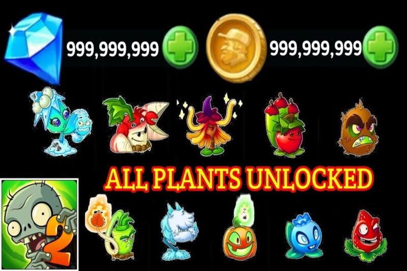 Plants vs Zombies 2 IPA (Menu, Unlimited Coins Unlimited Gems) iOS - OM TK  Mod IPA