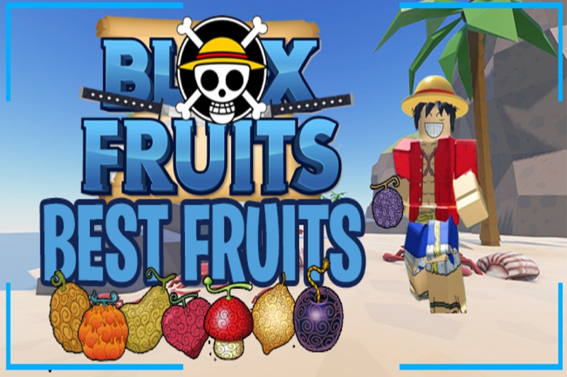 Logo game www.roblox.com logo blox fruit đầy màu sắc và sinh động