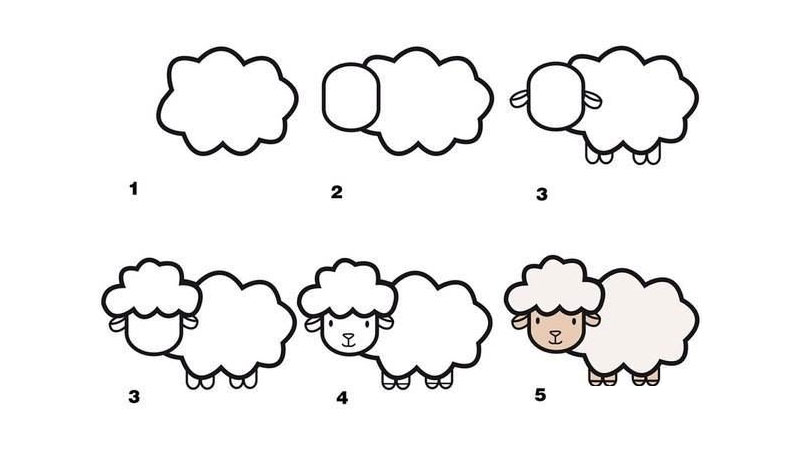 Hình ảnh Vẽ Trang Tô Màu Con Cừu Vui Vẻ Một Bổ Sung Thú Vị Và Giáo Dục Cho  Bộ Sưu Tập Sách Trẻ Em Vectơ PNG , Vẽ Mèo, Vẽ Sách,
