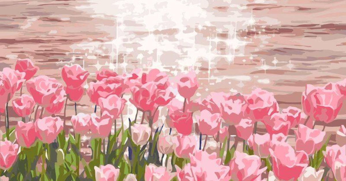 ảnh Hoa Tulip Màu Hồng Tải Xuống Miễn Phí, ảnh mùa xuân, quelle, hoa tulip  đẹp Trên Lovepik