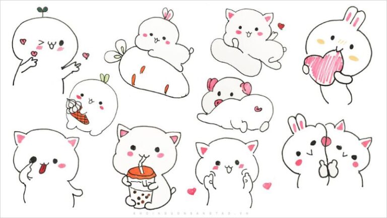 Sticker Giá Rẻ Cute: Ý Tưởng Vẽ & Hướng Dẫn Handmade 2026