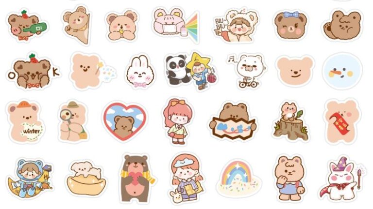 Hướng Dẫn Vẽ Sticker Cute (A-Z) & 101+ Ý Tưởng Độc Đáo 2025