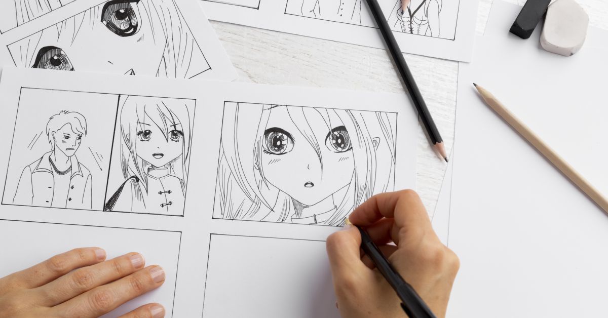 cách vẽ anime cute