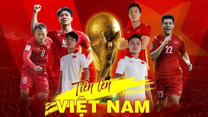 Hình ảnh các cầu thủ đội tuyển Việt Nam tập trên sân Sharjah, UAE